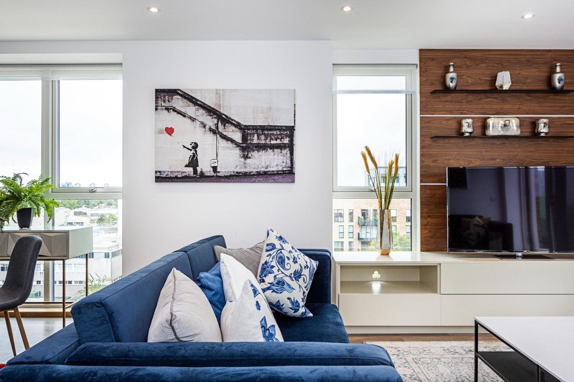 Chiswick Park 3 Bed 3 Bath West London - Parking Lejlighed Eksteriør billede