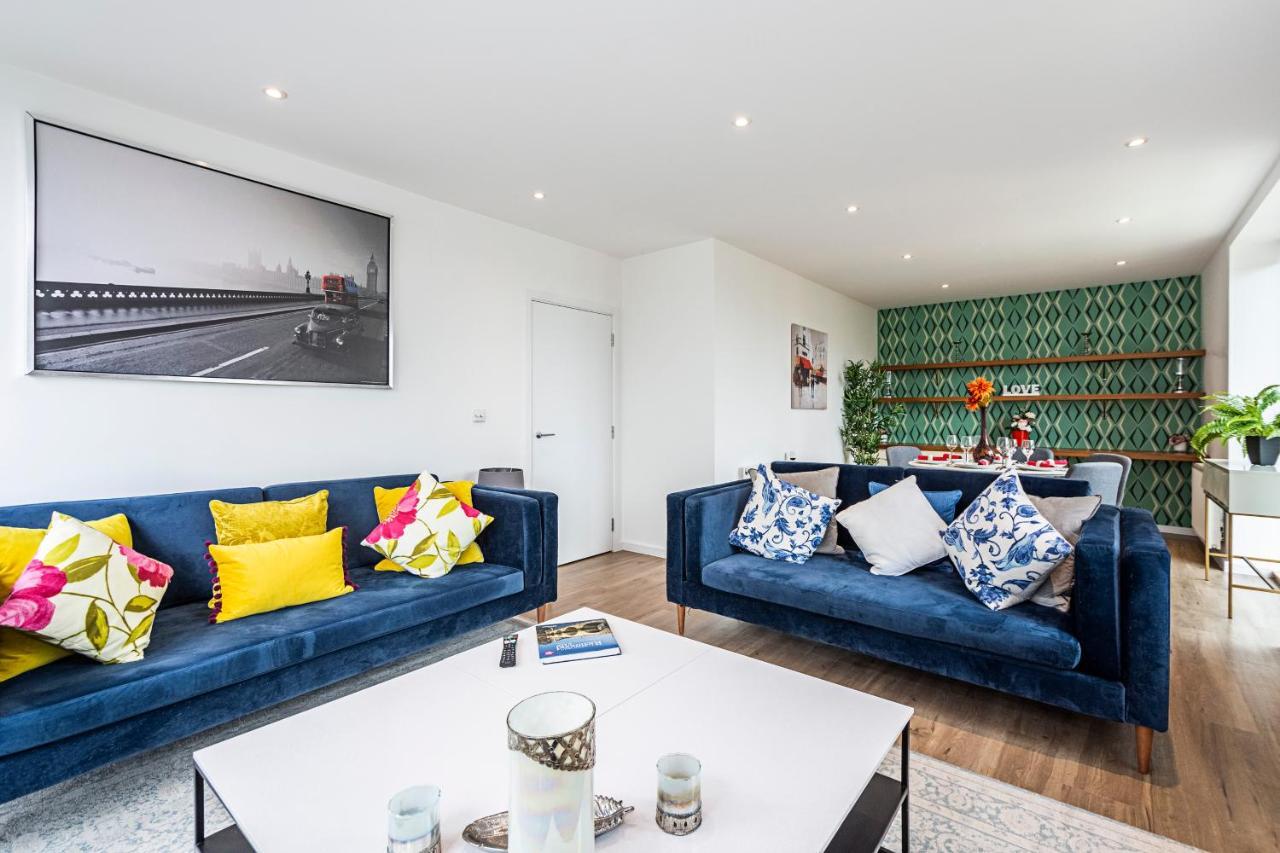 Chiswick Park 3 Bed 3 Bath West London - Parking Lejlighed Eksteriør billede